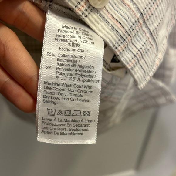 Madewell Corduroy Oversized Ex-Boyfriend Shirt in Lombard Plaid - Picture 10 of 13